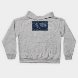 World map Kids Hoodie